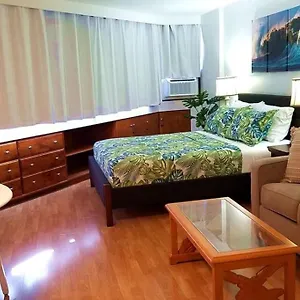 Waikiki Marina Studio, Ocean View, Free Parking & Wifi Apartment Honolulu